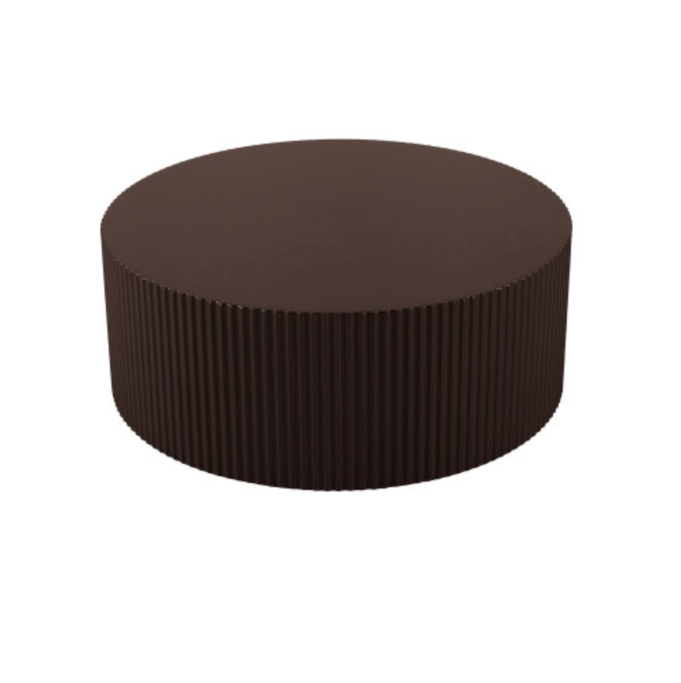 Contemporary Round MDF Coffee Table 35' (4 Colors)