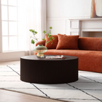 Contemporary Round MDF Coffee Table 35' (4 Colors)