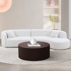 Contemporary Round MDF Coffee Table 35' (4 Colors)