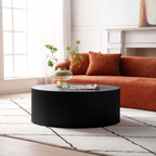 Contemporary Round MDF Coffee Table 35' (4 Colors)