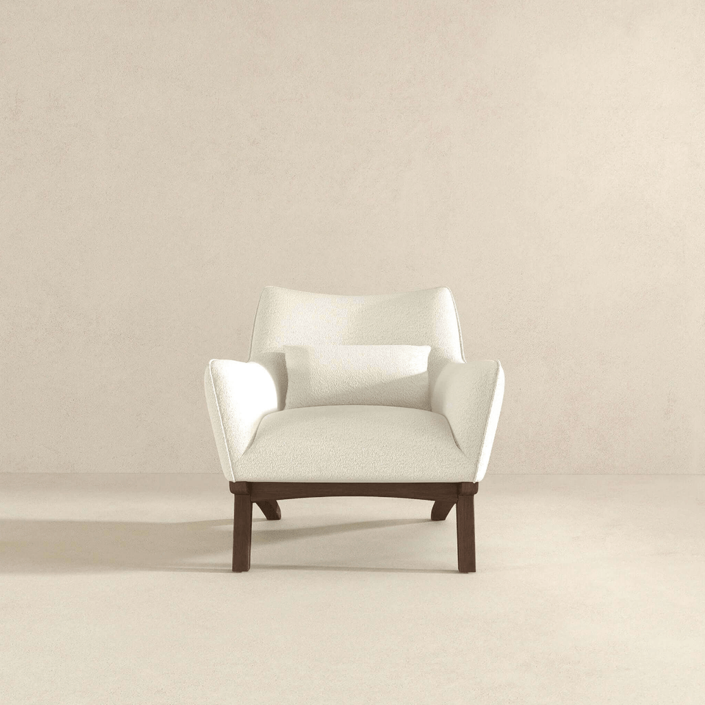 Brayden MCM Fabric Accent Lounge Chair (Various Colors and Fabrics)