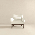 Brayden MCM Fabric Accent Lounge Chair (Various Colors and Fabrics)