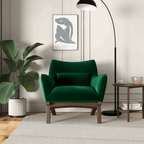 Brayden MCM Fabric Accent Lounge Chair (Various Colors and Fabrics)