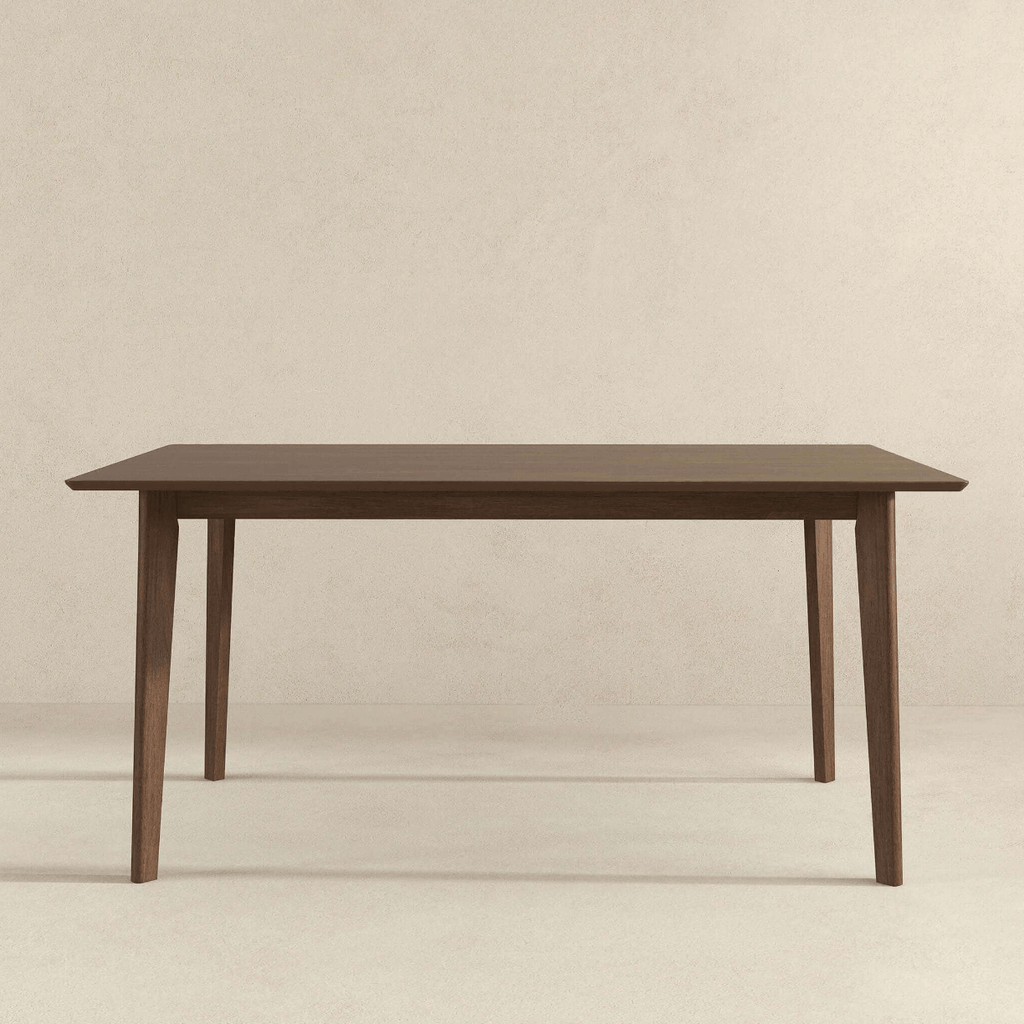 Carlos MCM Solid Wood Rectangular Dining Table 59