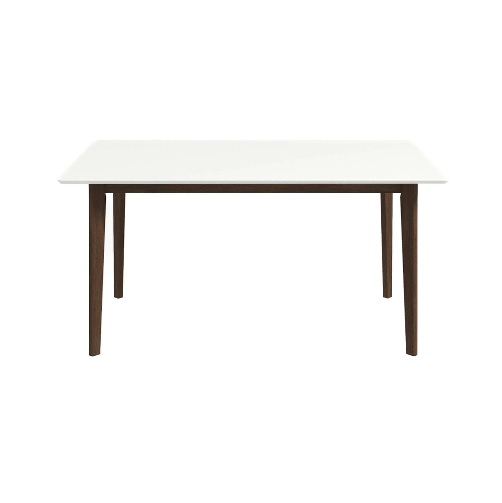 Carlos MCM Solid Wood Rectangular Dining Table 59