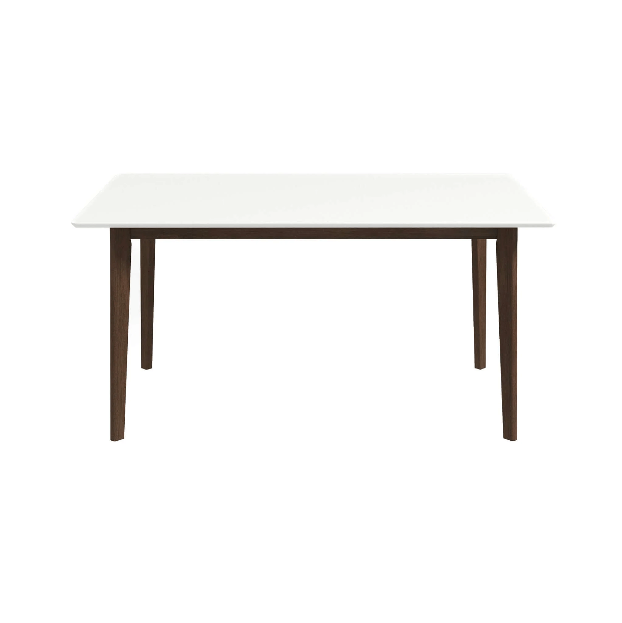 Carlos MCM Solid Wood Rectangular Dining Table 59