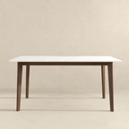 Carlos MCM Solid Wood Rectangular Dining Table 59