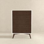 Caroline MCM Solid Wood Bedroom Storage Dresser