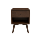 Caroline MCM Style Solid Wood Nightstand