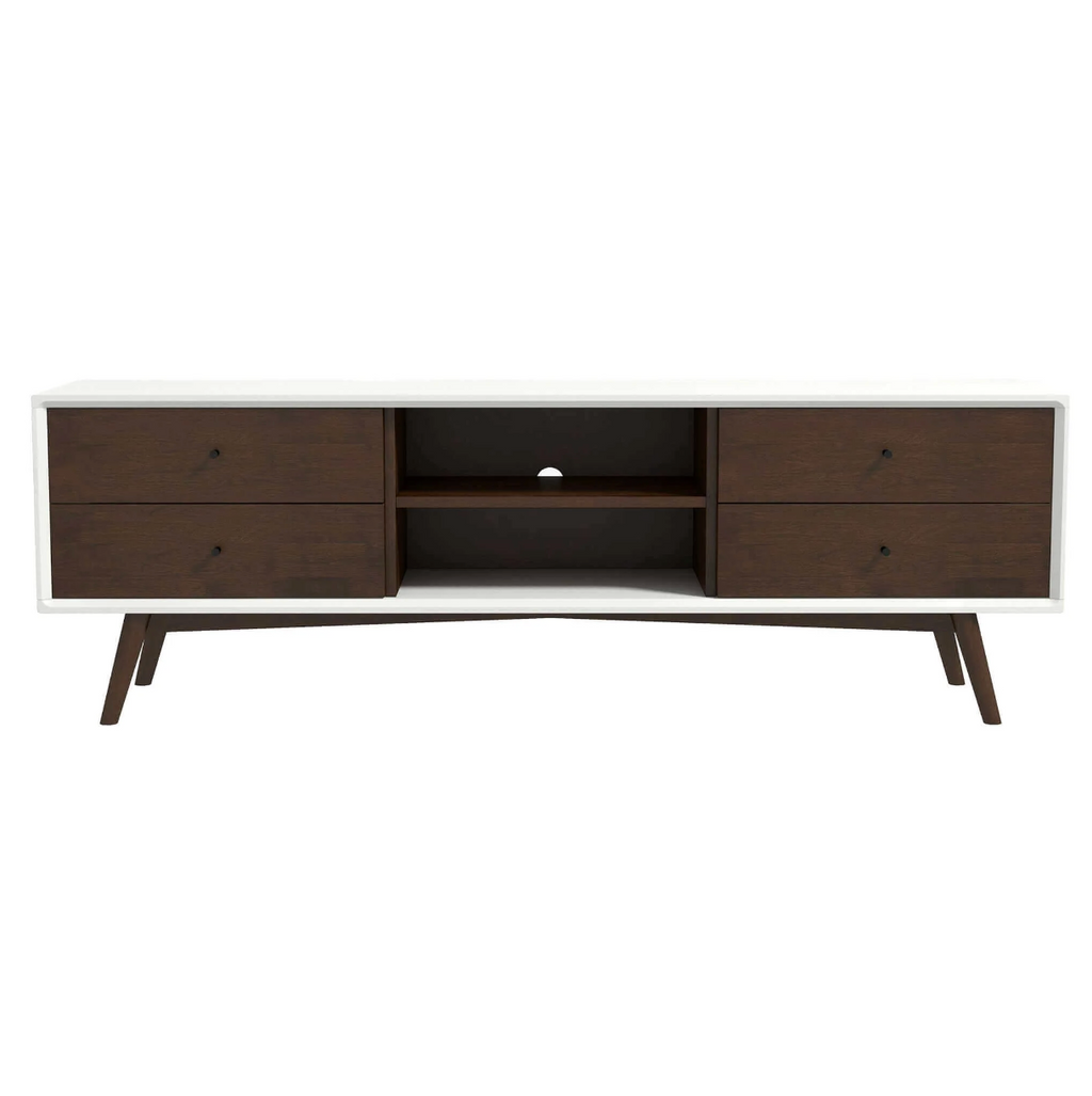 Caroline MCM Solid Wood Media Console TV Stand 71