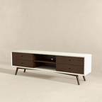 Caroline MCM Solid Wood Media Console TV Stand 71