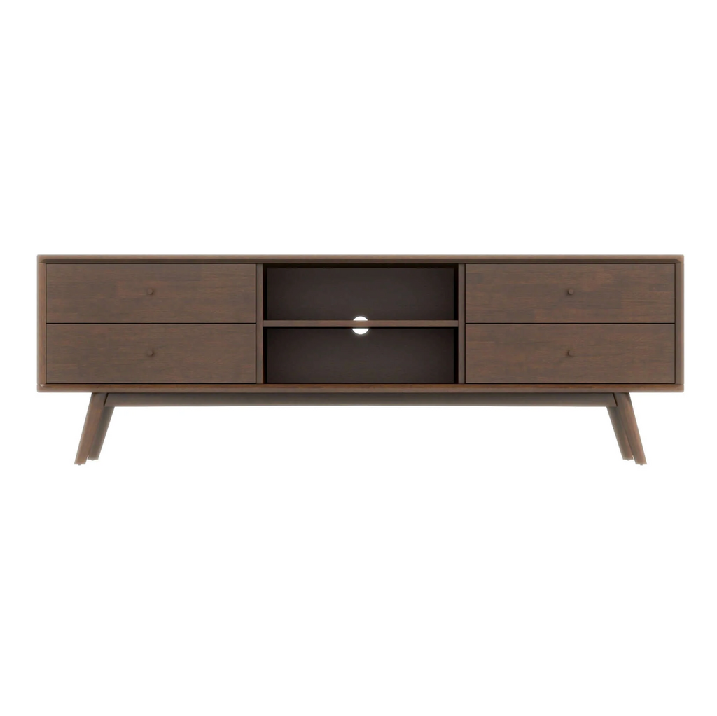 Caroline MCM Solid Wood Media Console TV Stand 71