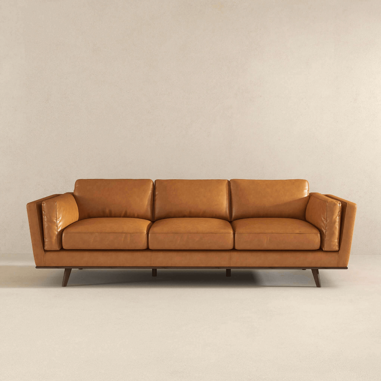 Chase MCM Genuine Leather Sofa 91