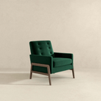 Cole Button Tufted Lounge Accent Armchair (3 Colors)