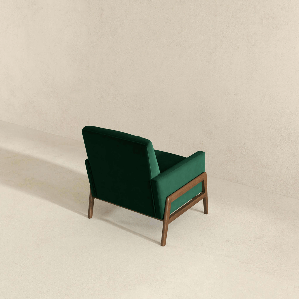 Cole Button Tufted Lounge Accent Armchair (3 Colors)