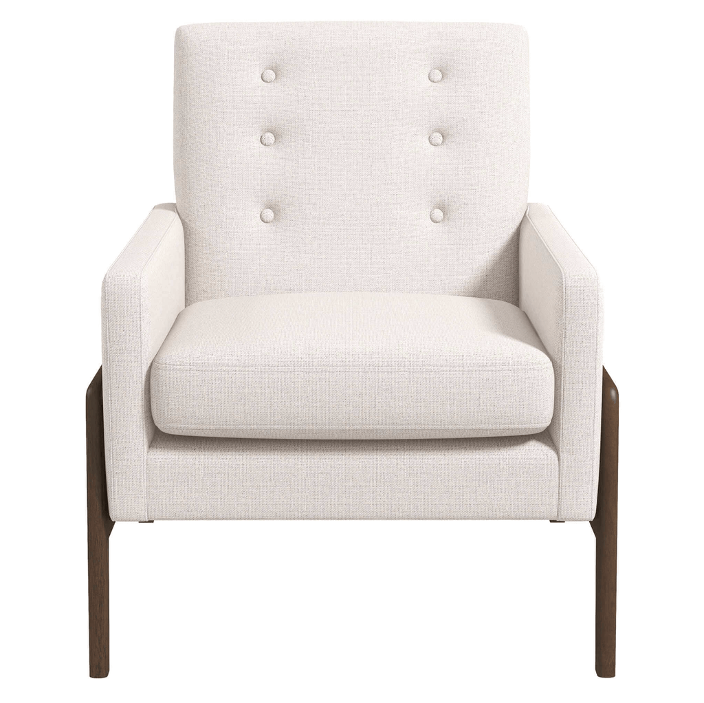 Cole Button Tufted Lounge Accent Armchair (3 Colors)
