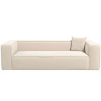 Marshall Contemporary Boucle Box Arm Sofa 91”
