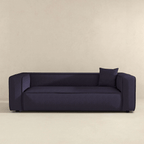 Marshall Contemporary Boucle Box Arm Sofa 91”
