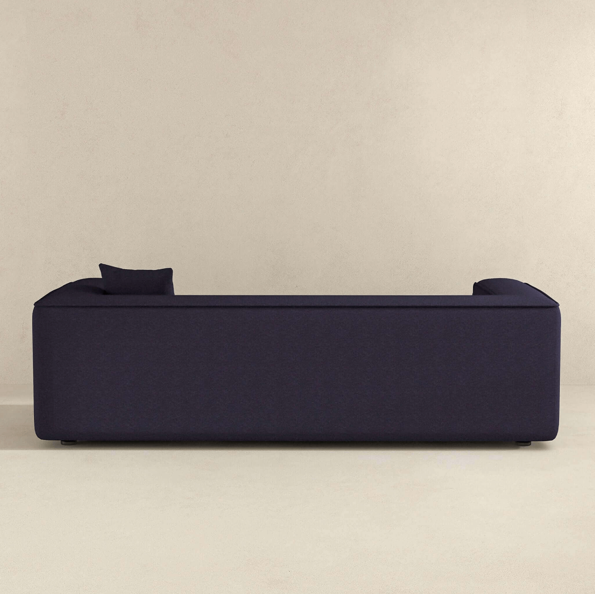 Marshall Contemporary Boucle Box Arm Sofa 91”