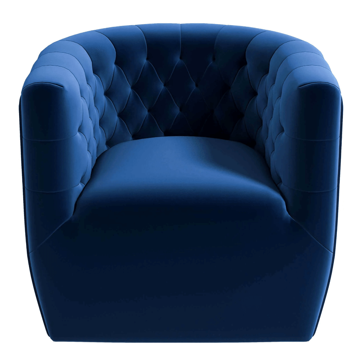 Delaney Tufted Accent Barrel Swivel Chair (6 Colors)