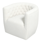 Delaney Tufted Accent Barrel Swivel Chair (6 Colors)