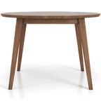 Lara MCM Solid Walnut Wood Round Dining Table 43