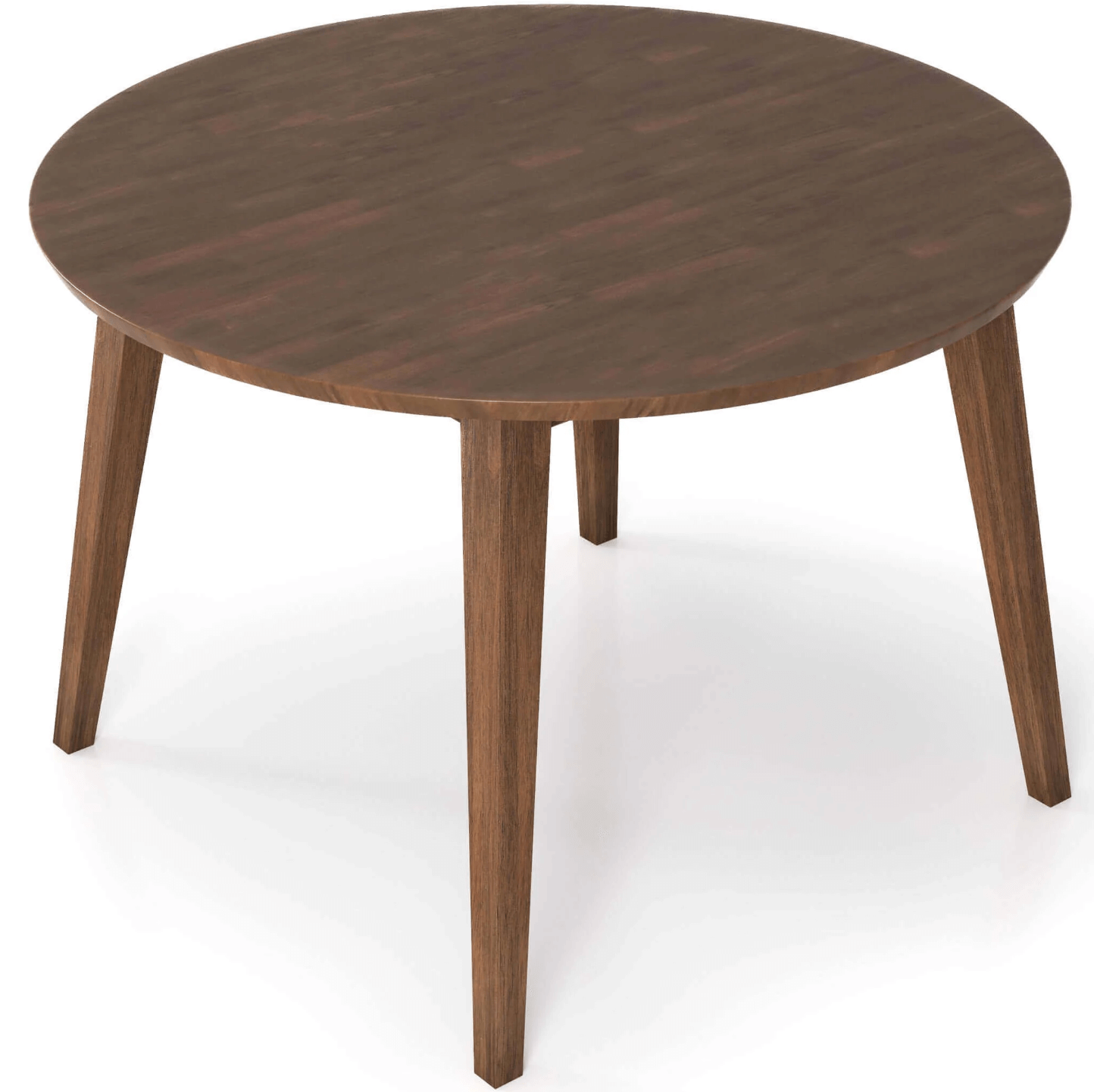 Lara MCM Solid Walnut Wood Round Dining Table 43