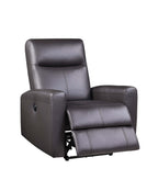 Blane Brown Premium Leather Power Motion Recliner