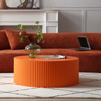 Contemporary Round MDF Coffee Table 35' (4 Colors)