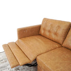 Christopher MCM Leather Power Reclining Sofa 93