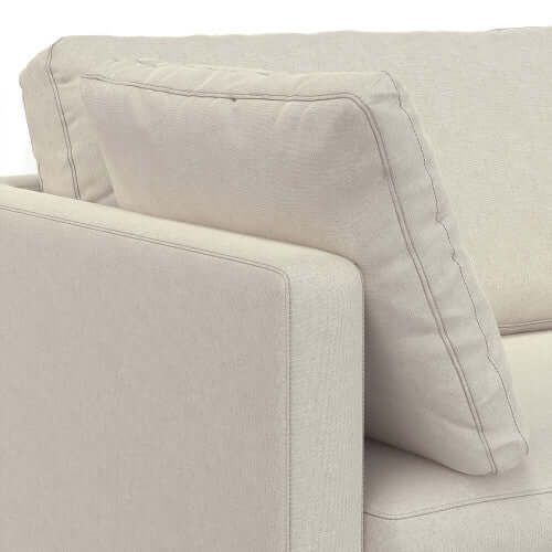 Ava MCM Gray Performance Fabric Sofa Loveseat 76L (2 Color Options)