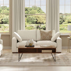 Charlie Deep Seater Loveseat Sofa 78' (2 Colors)