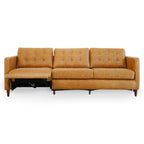 Christopher MCM Leather Power Reclining Sofa 93