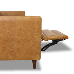 Christopher MCM Leather Power Reclining Sofa 93