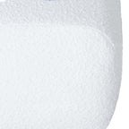 Kelvin Ivory Boucle Ottoman Bench 47