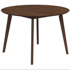 Alina MCM Round Walnut Wood Dining Table 43 (2 Colors)