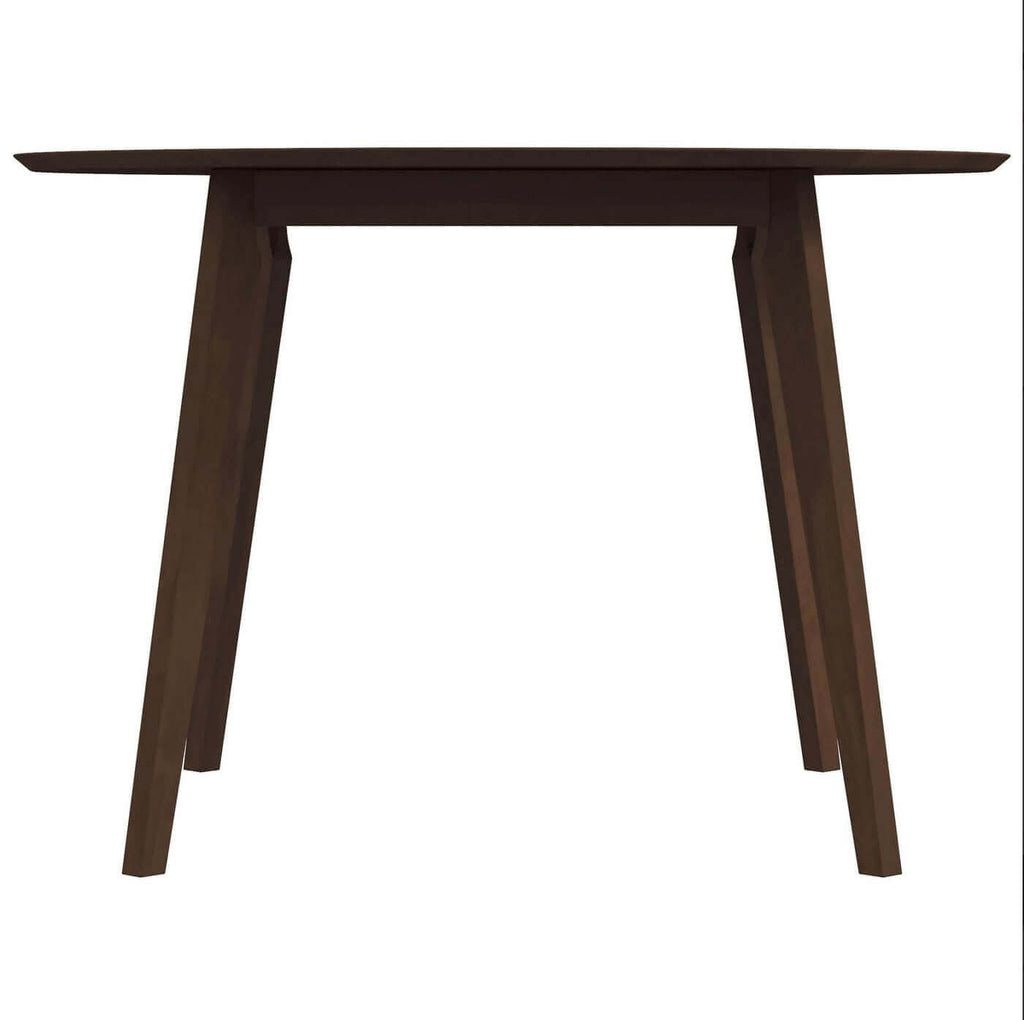 Alina MCM Round Walnut Wood Dining Table 43 (2 Colors)
