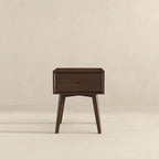 Avery Solid Wood Nightstand with Drawer