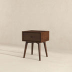 Avery Solid Wood Nightstand with Drawer