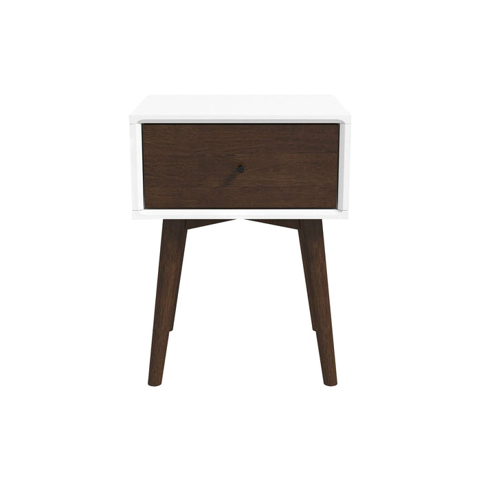 Avery Solid Wood Nightstand with Drawer