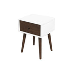 Avery Solid Wood Nightstand with Drawer
