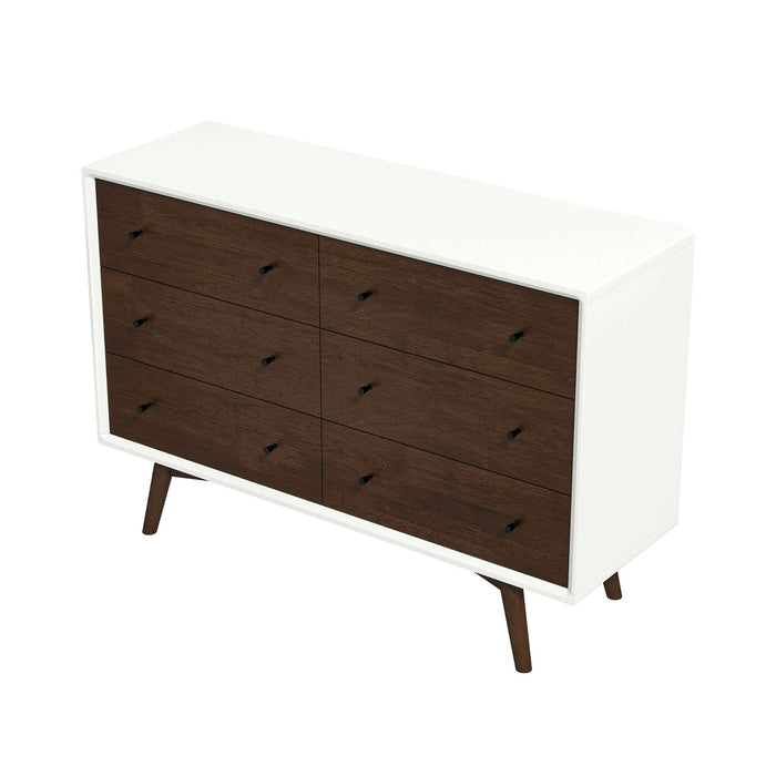 Caroline MCM Solid Wood Bedroom Storage Dresser