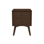 Caroline MCM Style Solid Wood Nightstand