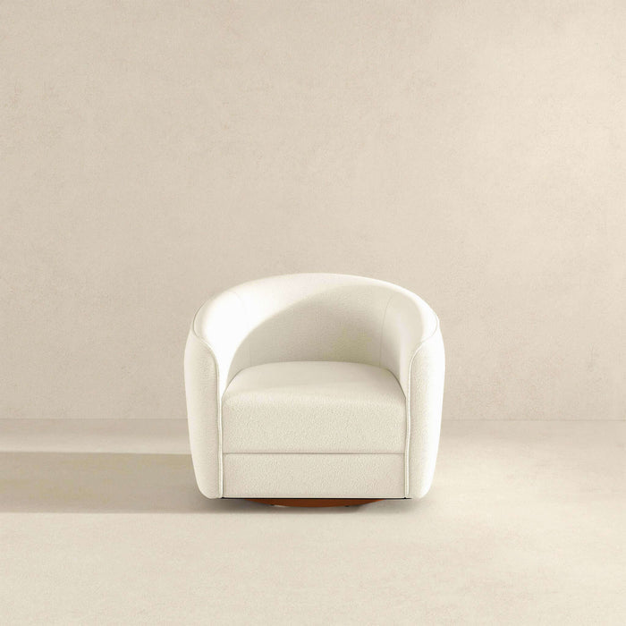 Elise Swivel Barrel Accent Chair