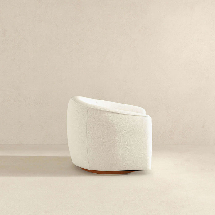 Elise Swivel Barrel Accent Chair