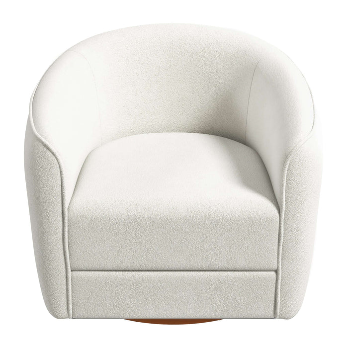 Elise Swivel Barrel Accent Chair