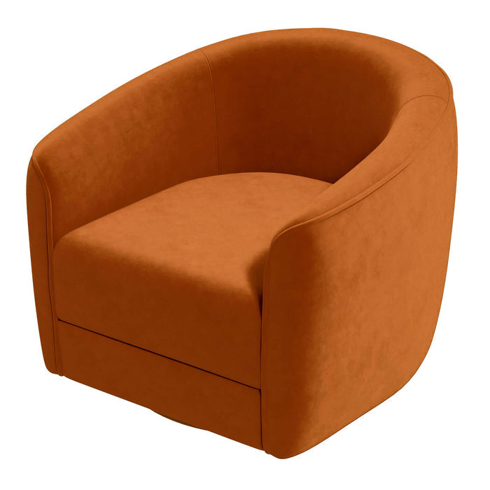 Elise Swivel Barrel Accent Chair