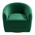 Elise Swivel Barrel Accent Chair