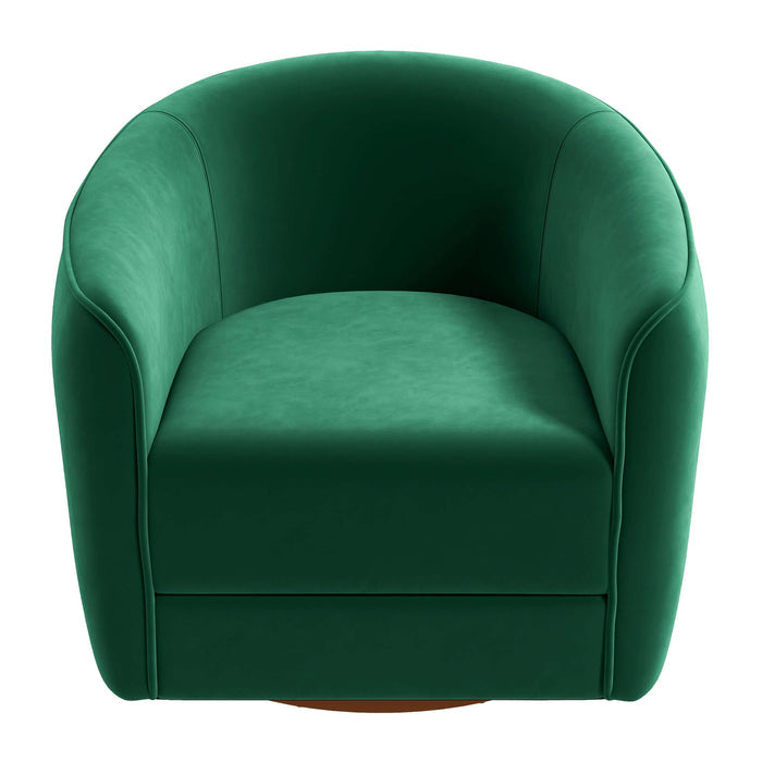 Elise Swivel Barrel Accent Chair