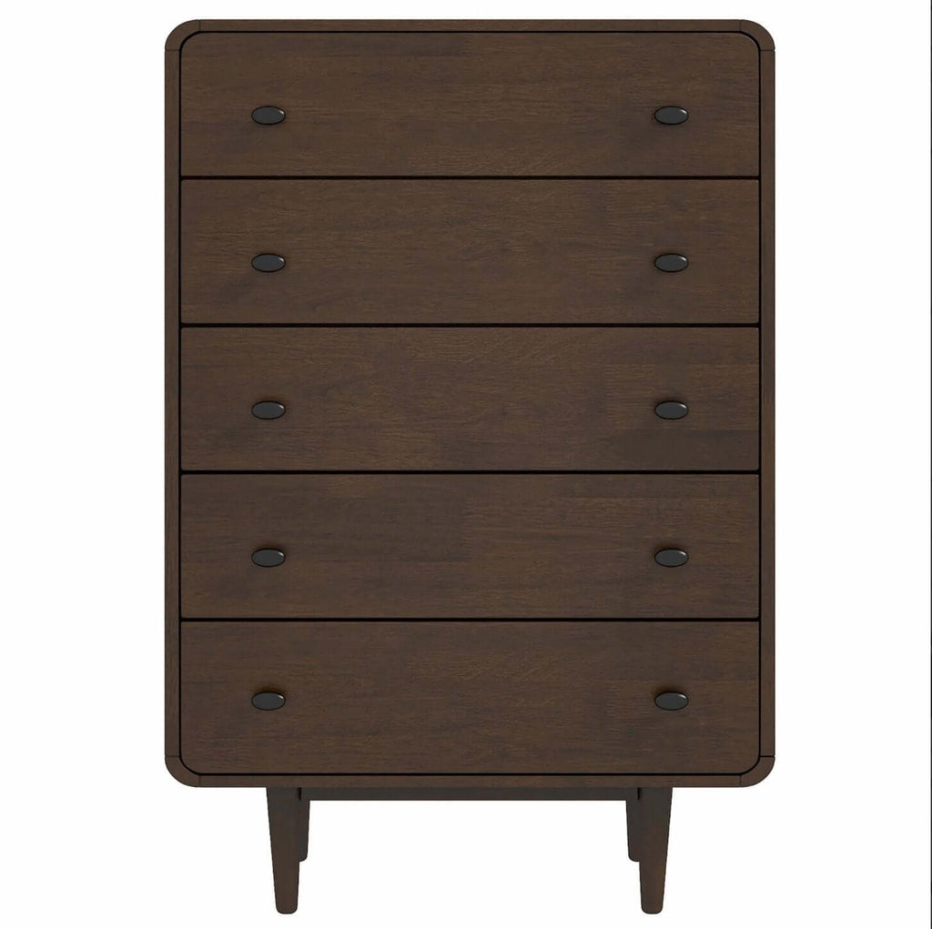 Alexa MCM Solid Wood Walnut Storage Dresser (2 Sizes)